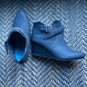 Blowfish Women's Black Ankle Boots